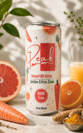 Golden Citrus Glow Seltzer