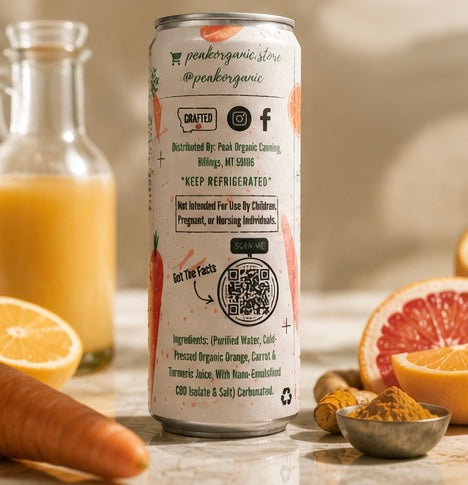 Golden Citrus Glow Seltzer