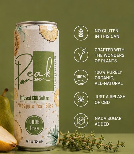 Pineapple Pear Bliss Seltzer