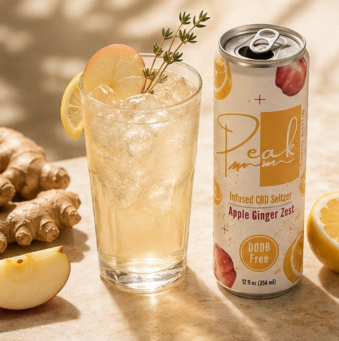 Apple Ginger Zest Seltzer