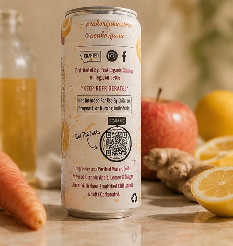 Apple Ginger Zest Seltzer